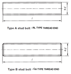 Threaded Rods Drawing